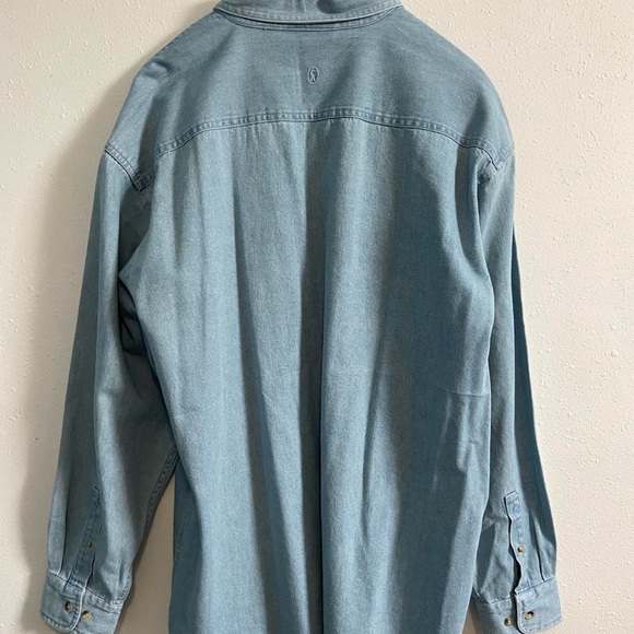 Vintage 90s Christine Alexander American Bedazzle Button Down Shirt - Picture 6 of 7